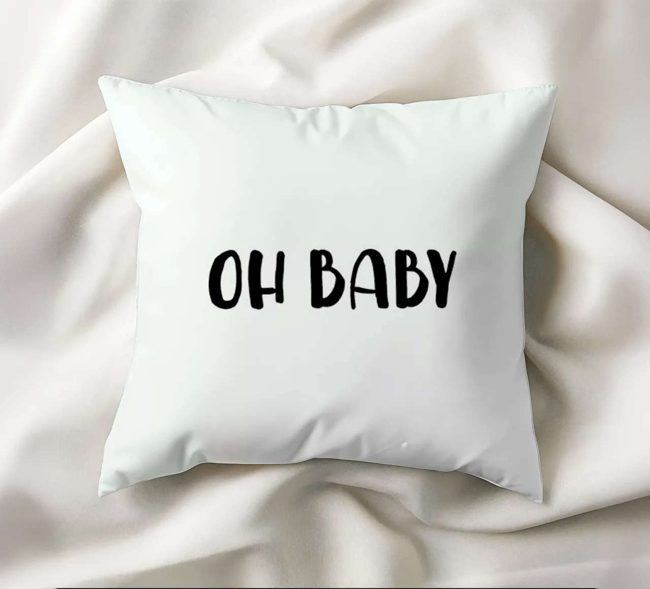 Oh Baby B&W cuscino da daylight design studio