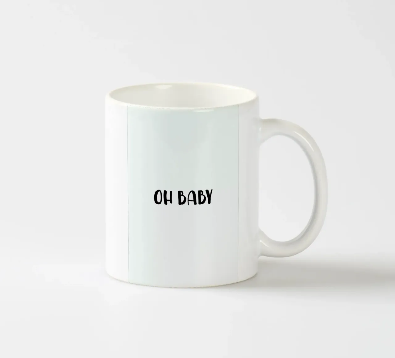 Oh Baby B&W tazza in ceramica da daylight design studio