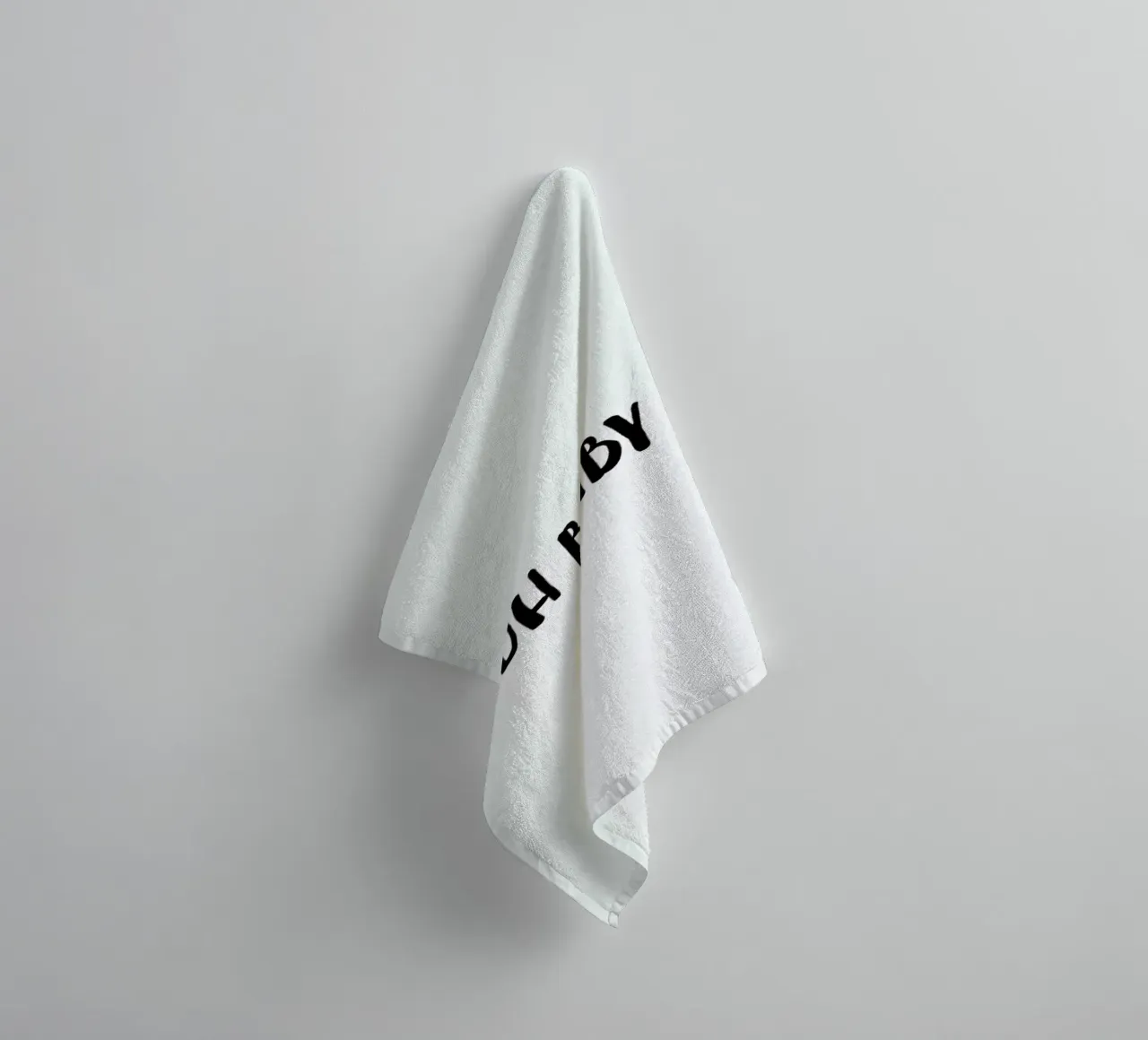 Oh Baby B&W asciugamano da bagno da daylight design studio