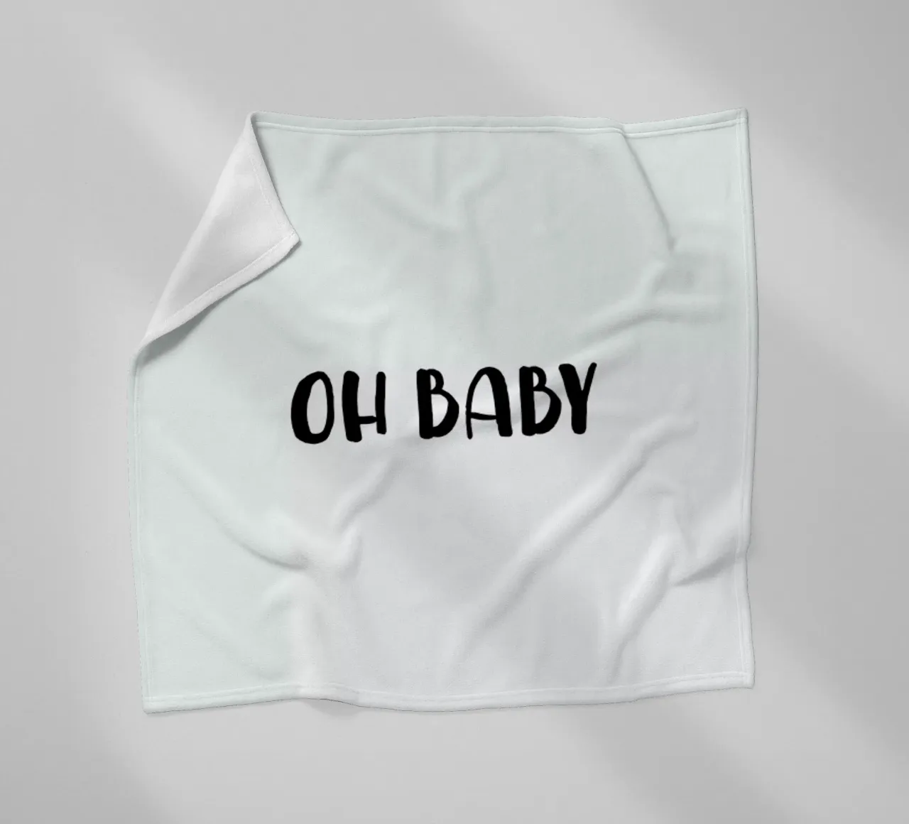 Oh Baby B&W coperta in pile da daylight design studio