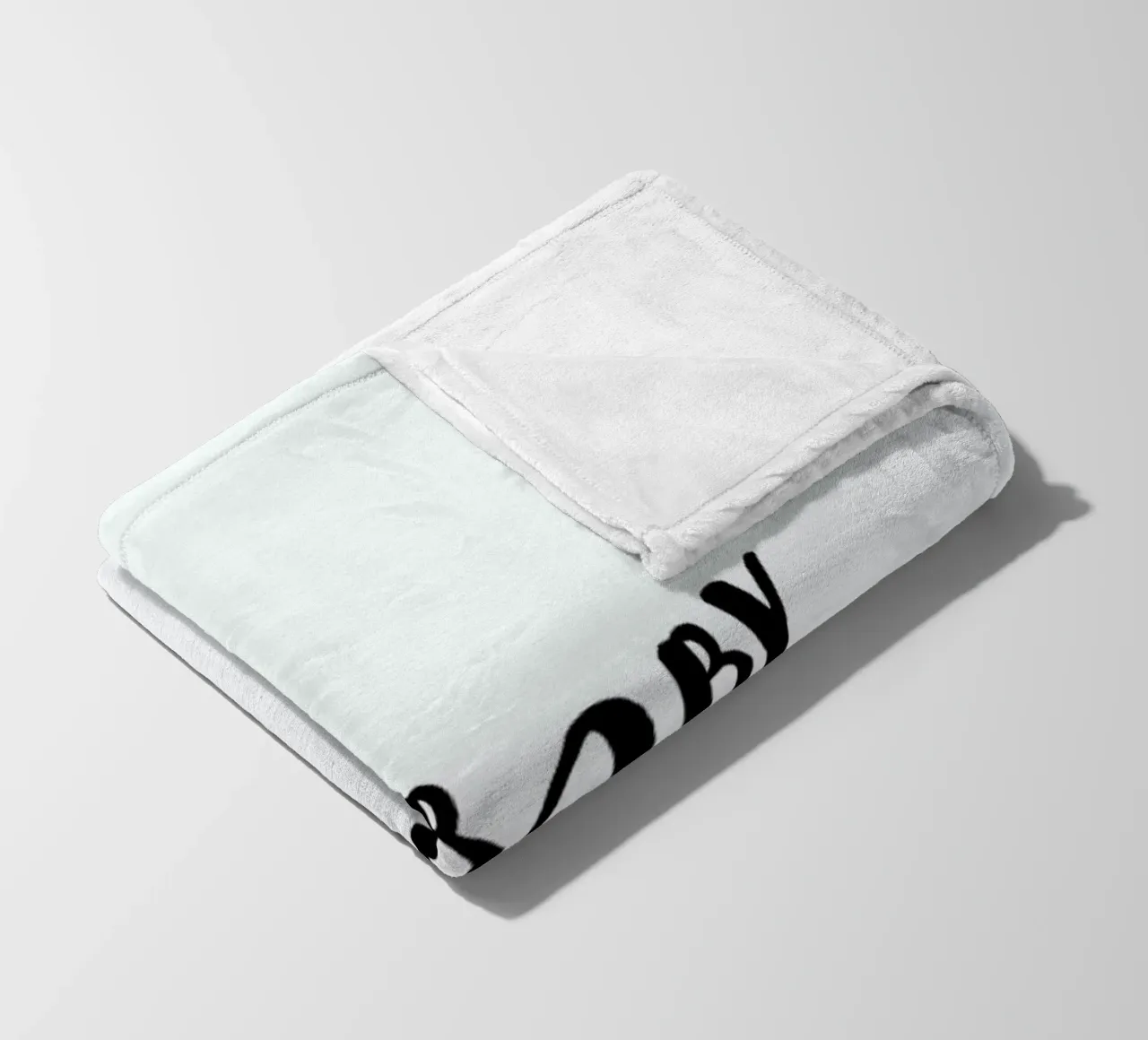 Oh Baby B&W coperta in pile da daylight design studio