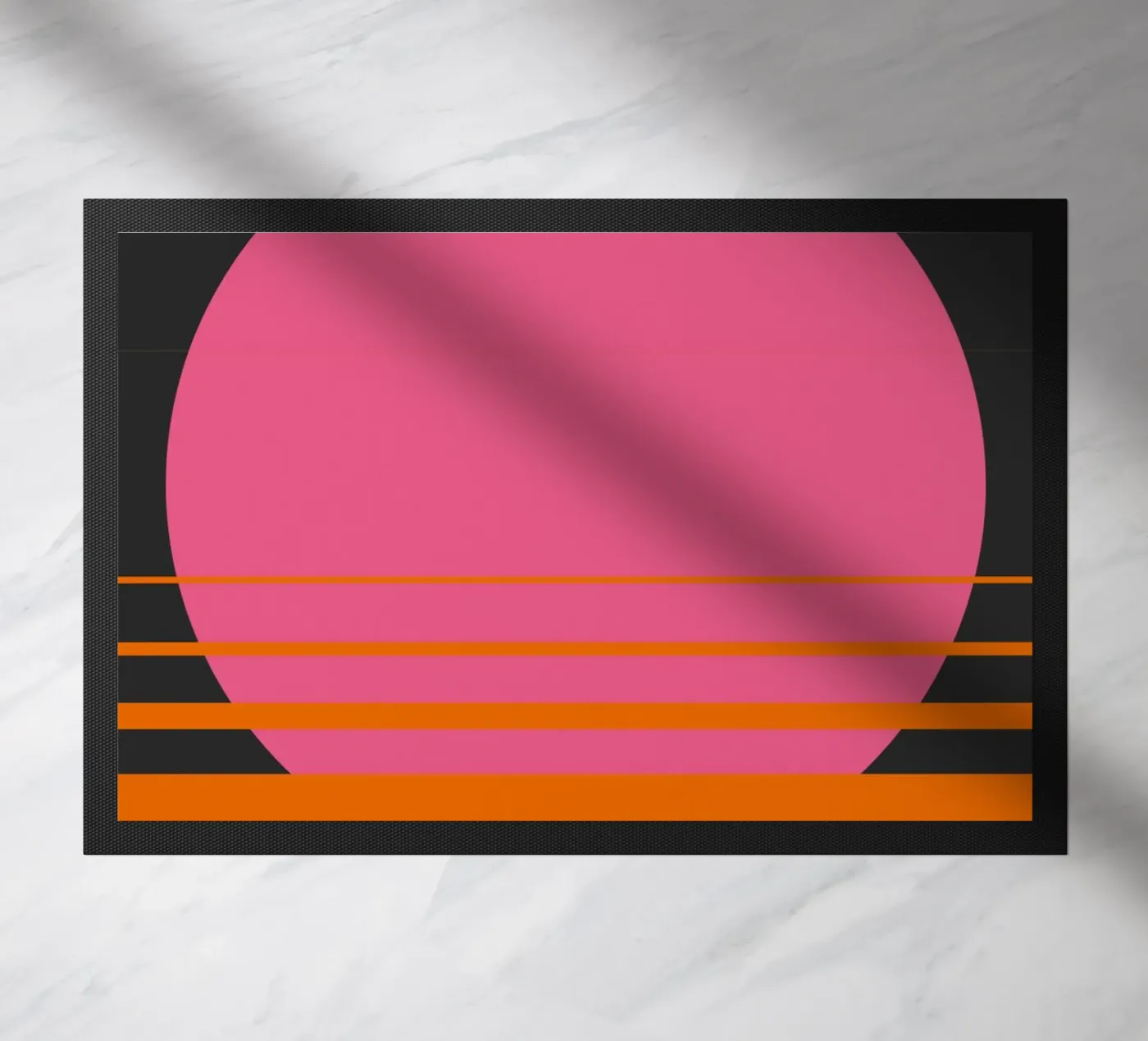 Dark Summer doormat by Rose Beck Art