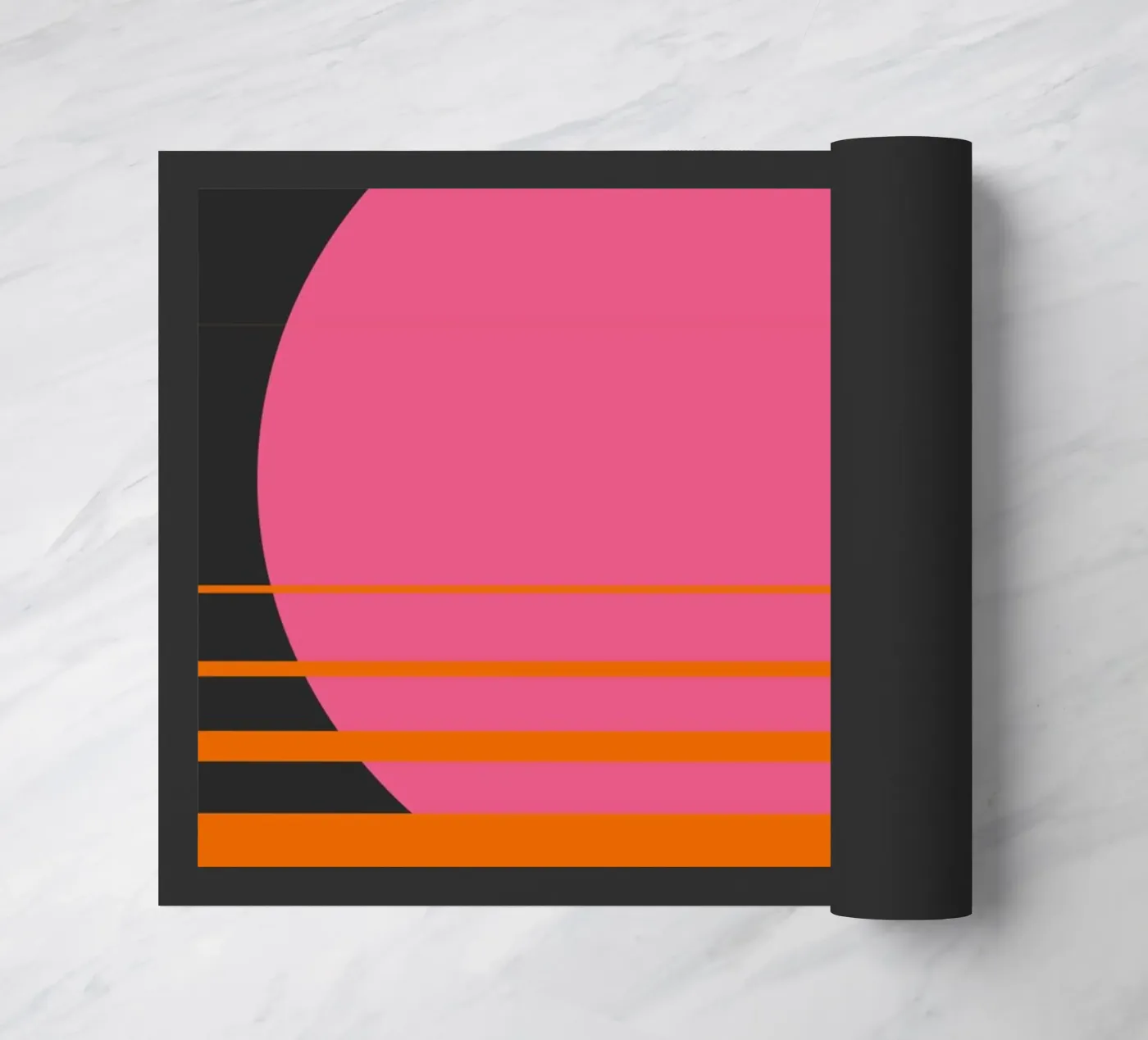 Dark Summer doormat by Rose Beck Art