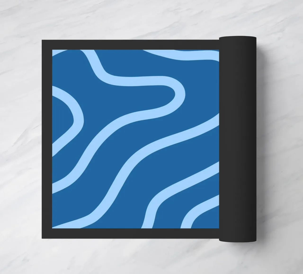 Linee blu minimaliste zerbino da MODERN NUANCE