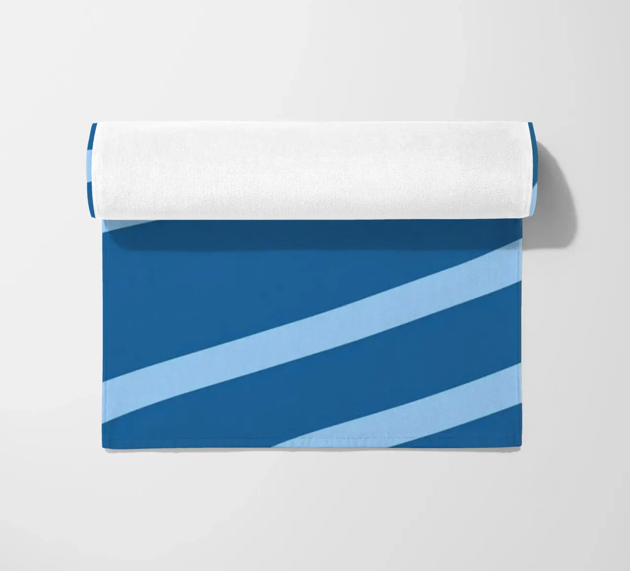 Linee blu minimaliste telo mare da MODERN NUANCE