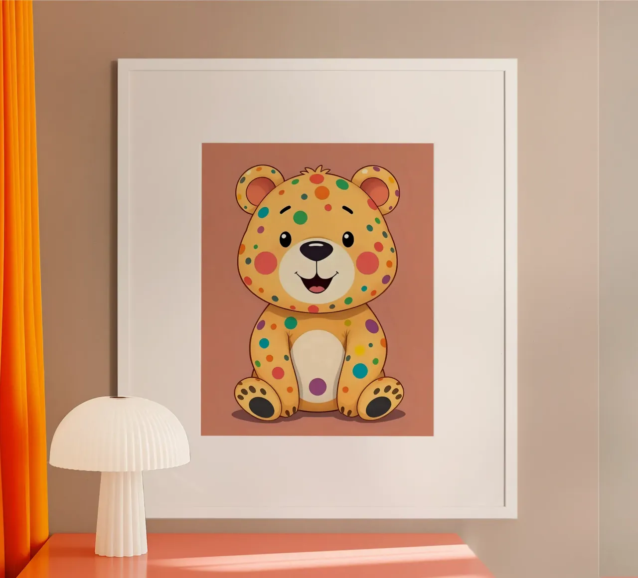 Orso_4 poster da Tierisch bunt by LK