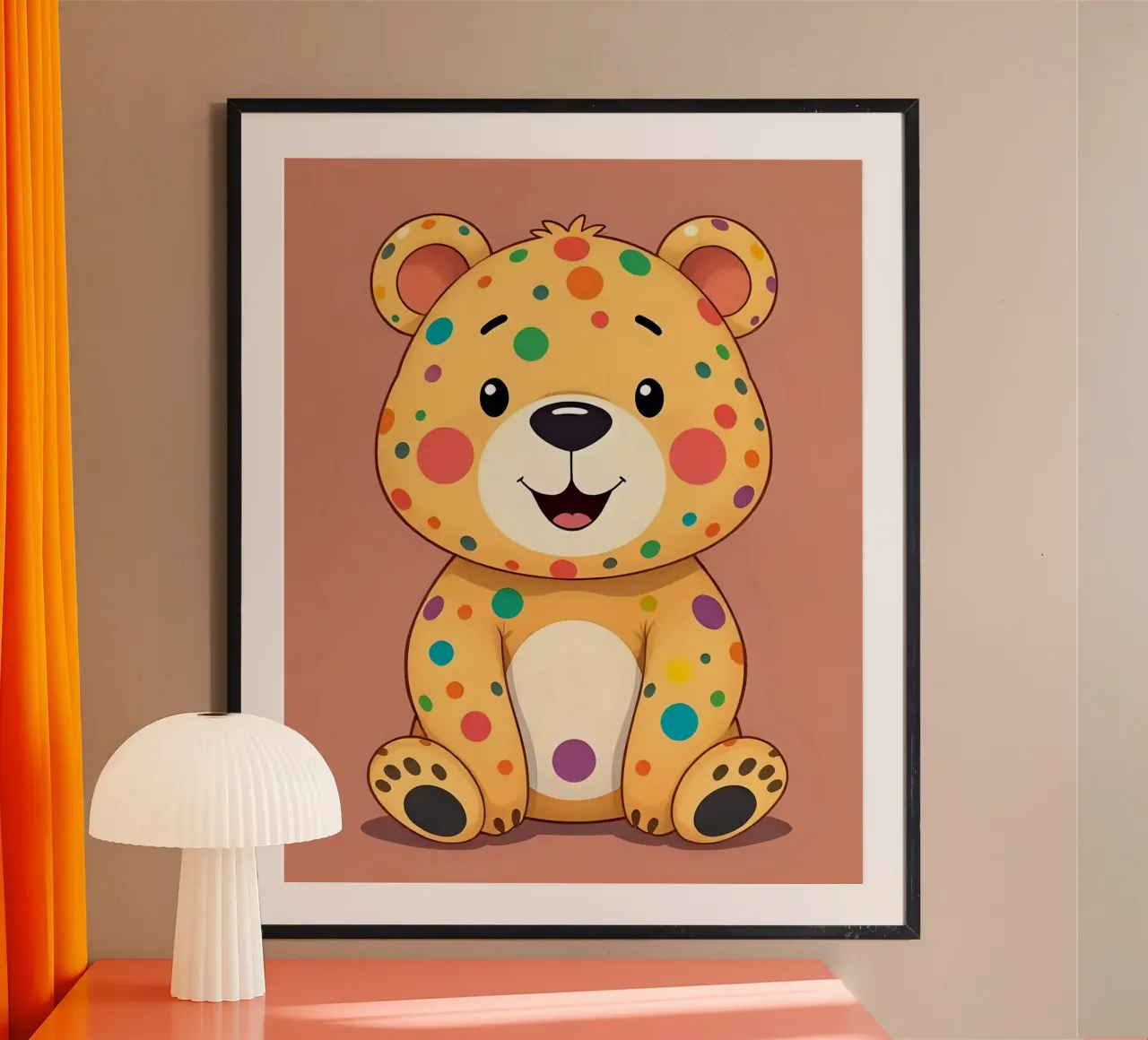 Orso_4 poster da Tierisch bunt by LK