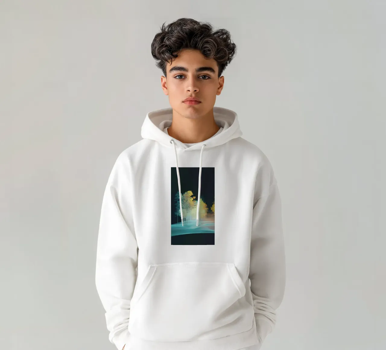 Grove felpa con cappuccio da Art Unleashed