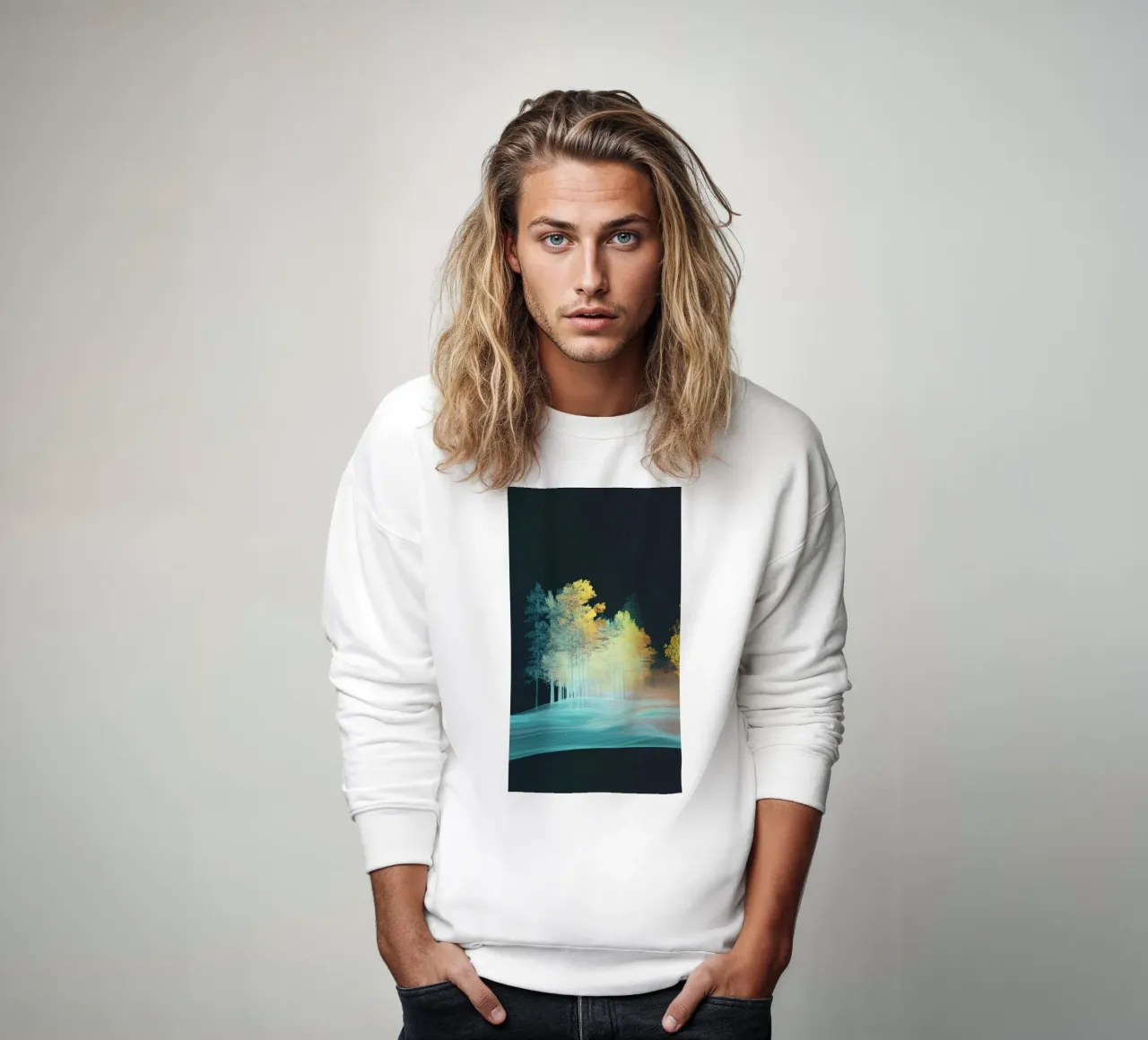 Grove felpa da Art Unleashed