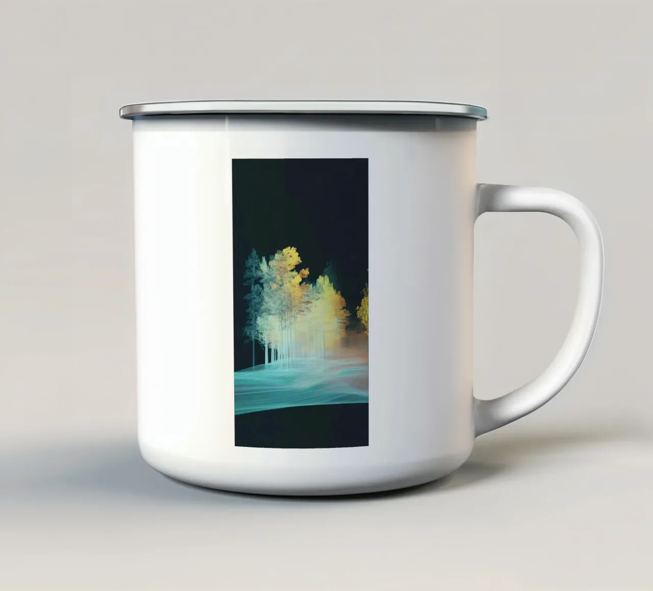 Grove tazza in smalto da Art Unleashed
