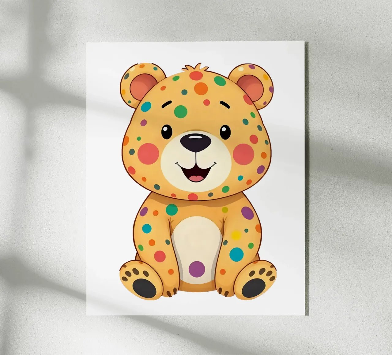 Orso_4a plexiglass da Tierisch bunt by LK