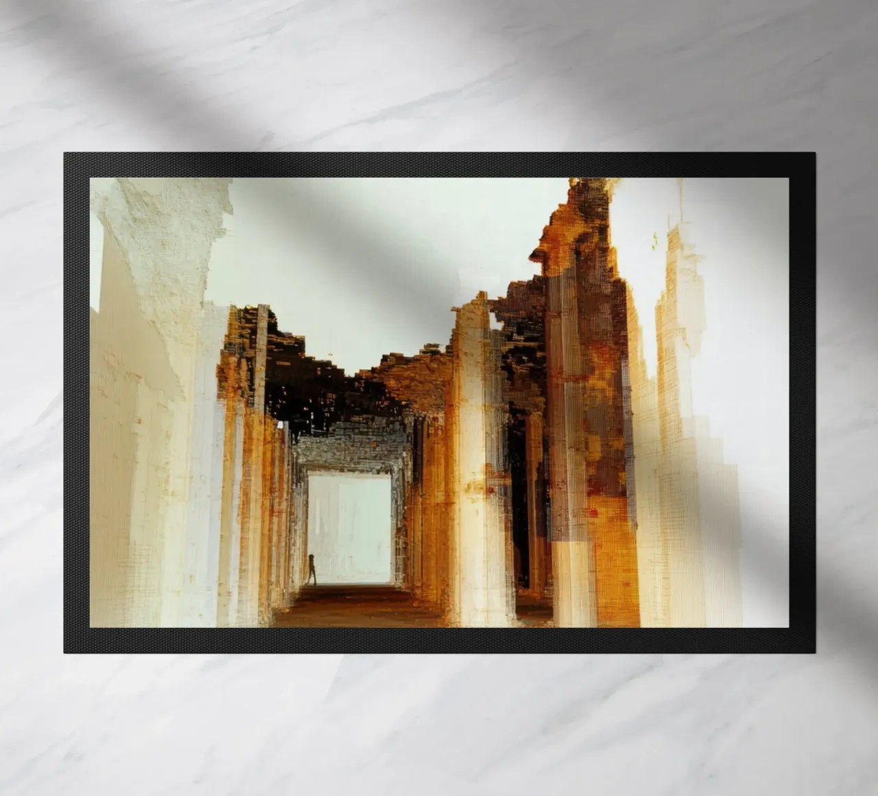 Echoes deurmat van Art Unleashed