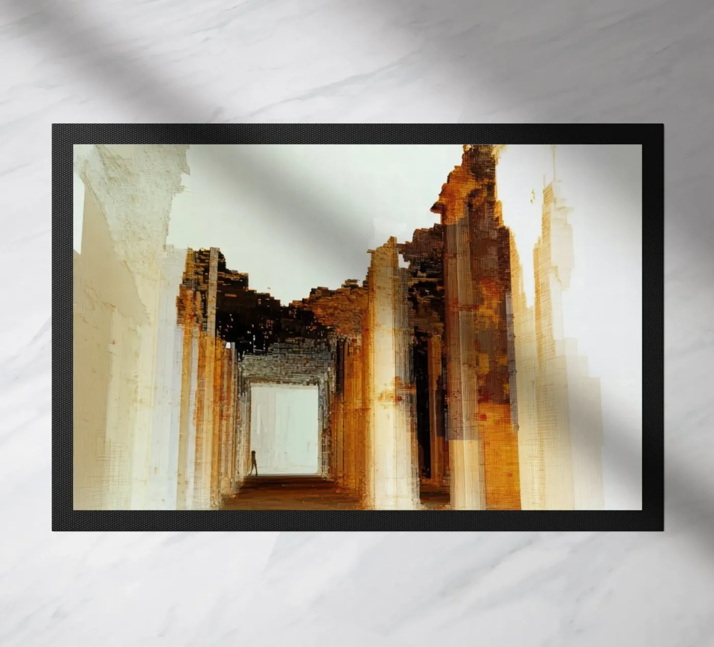 Echoes paillasson de Art Unleashed