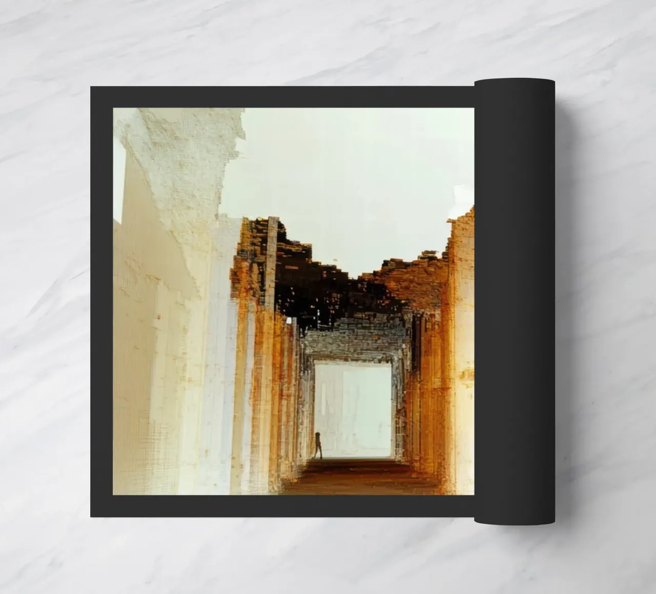 Echoes deurmat van Art Unleashed