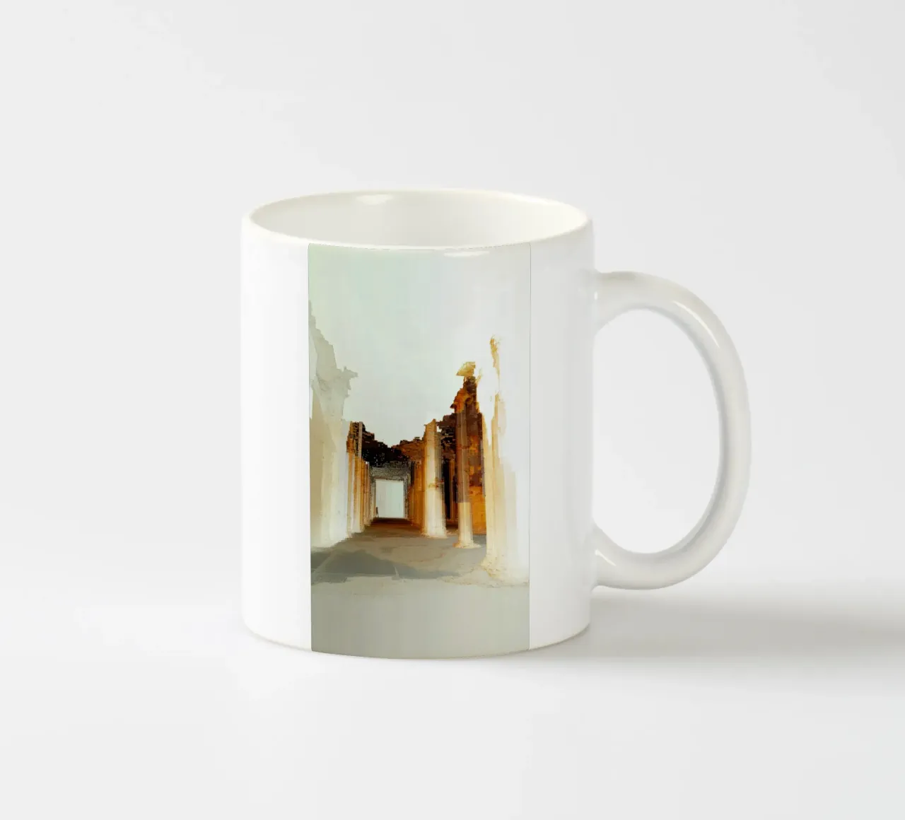 Echoes ceramic mug by Art Unleashed