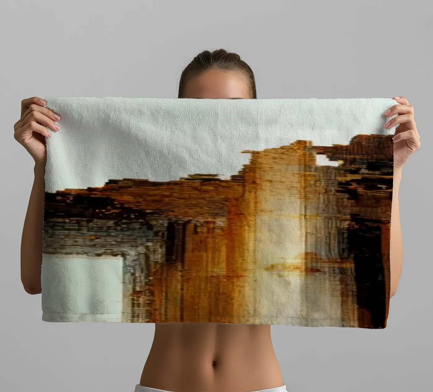 Echoes Handtuch von Art Unleashed
