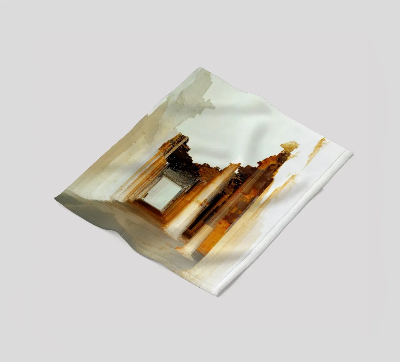 Echoes fleece blanket by Art Unleashed