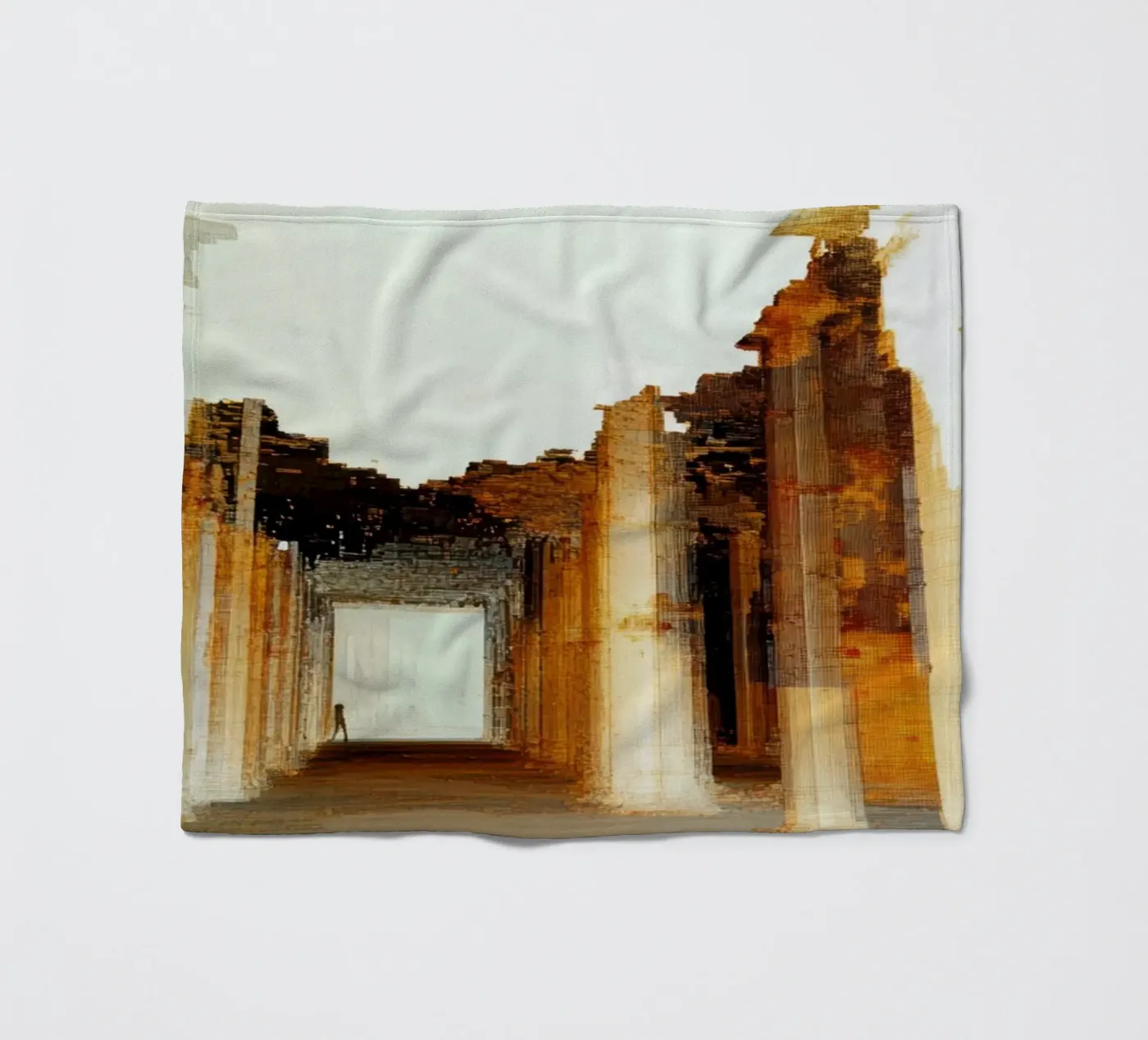 Echoes Fleecedecke von Art Unleashed