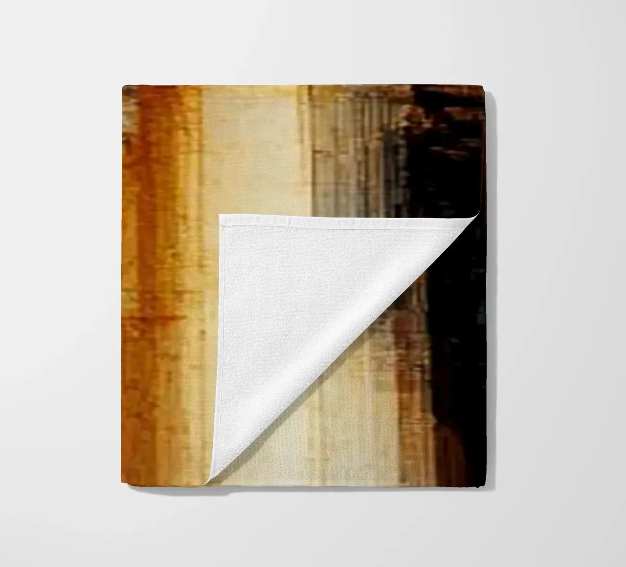 Echoes beach towel by Art Unleashed