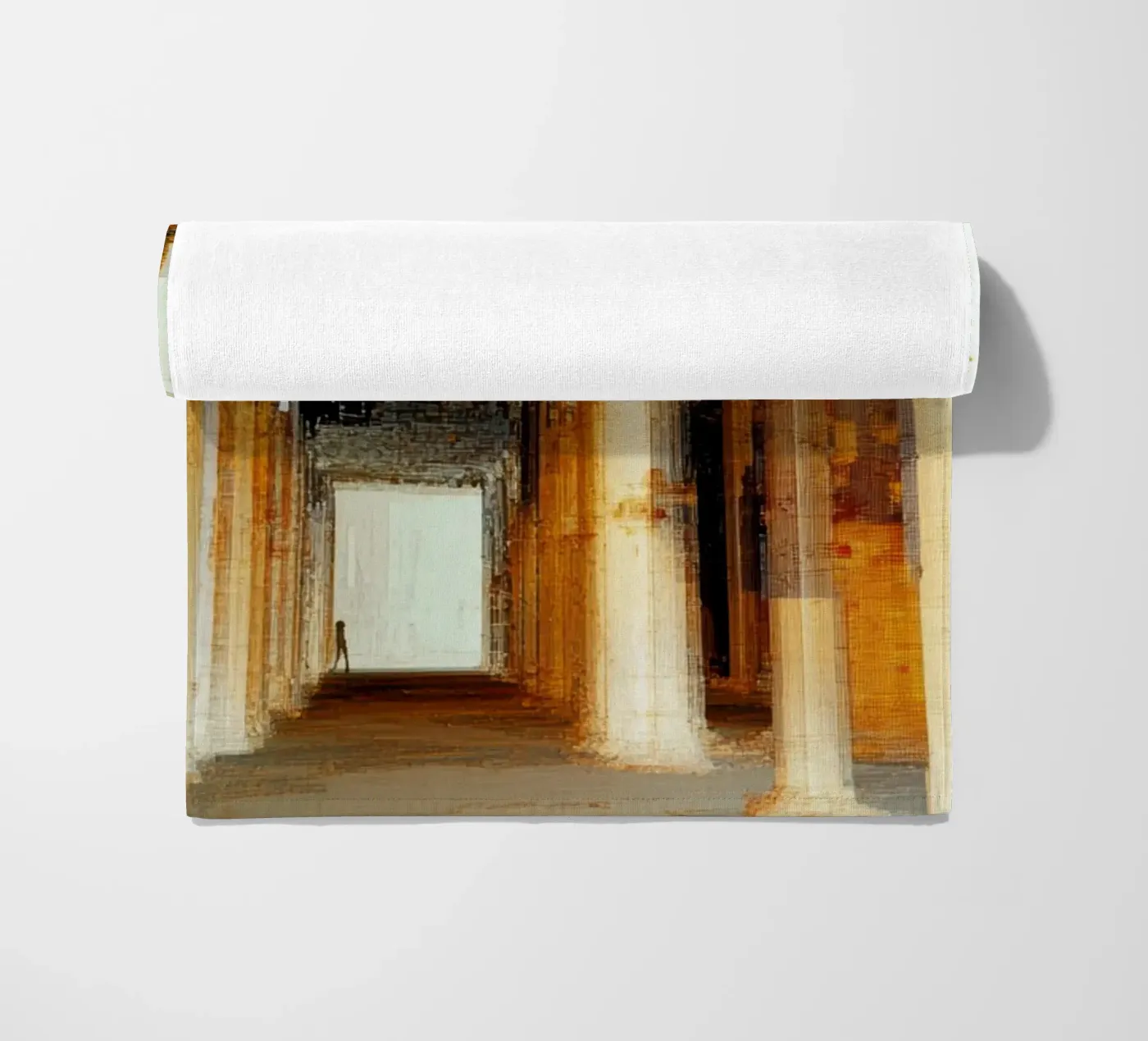 Echoes strandhanddoek van Art Unleashed