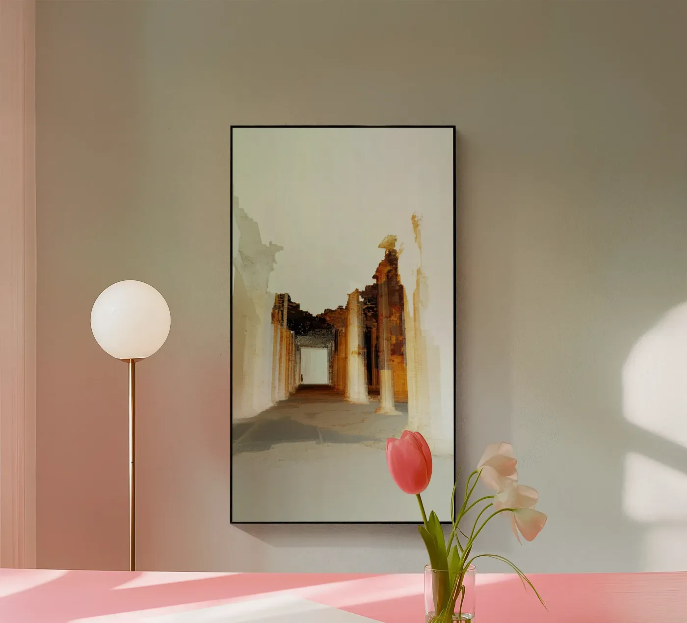 Echoes Acryl-Glas von Art Unleashed