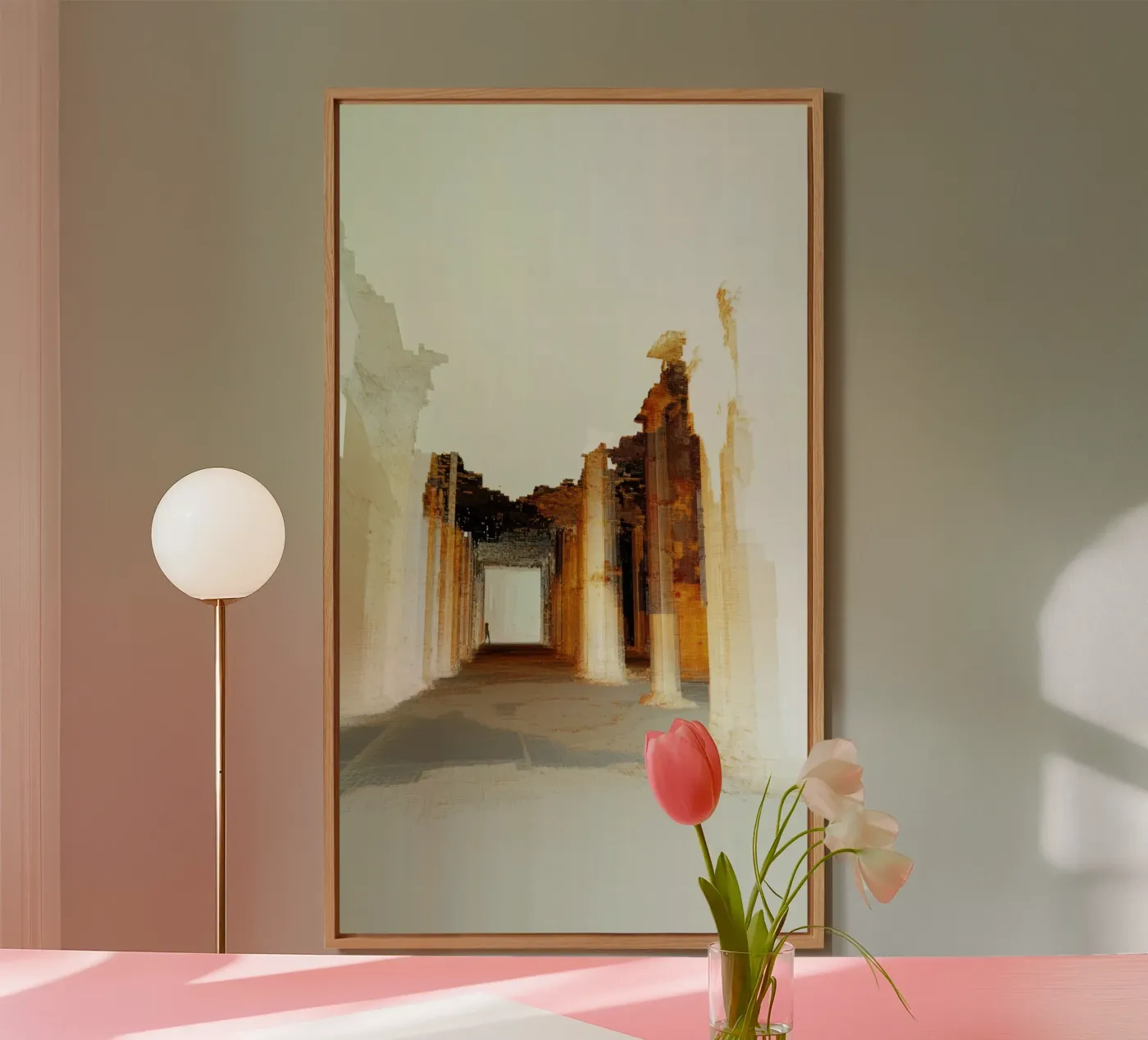 Echoes alluminio dibond da Art Unleashed