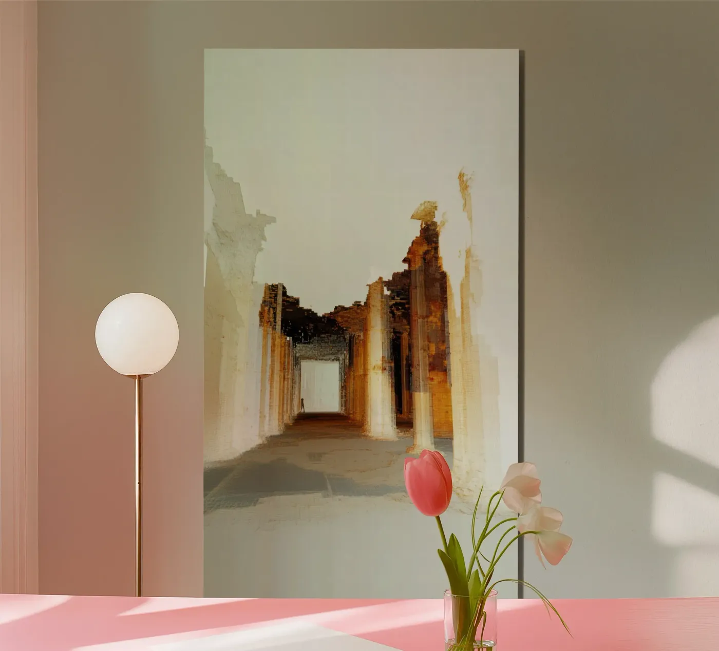 Echoes alluminio dibond da Art Unleashed