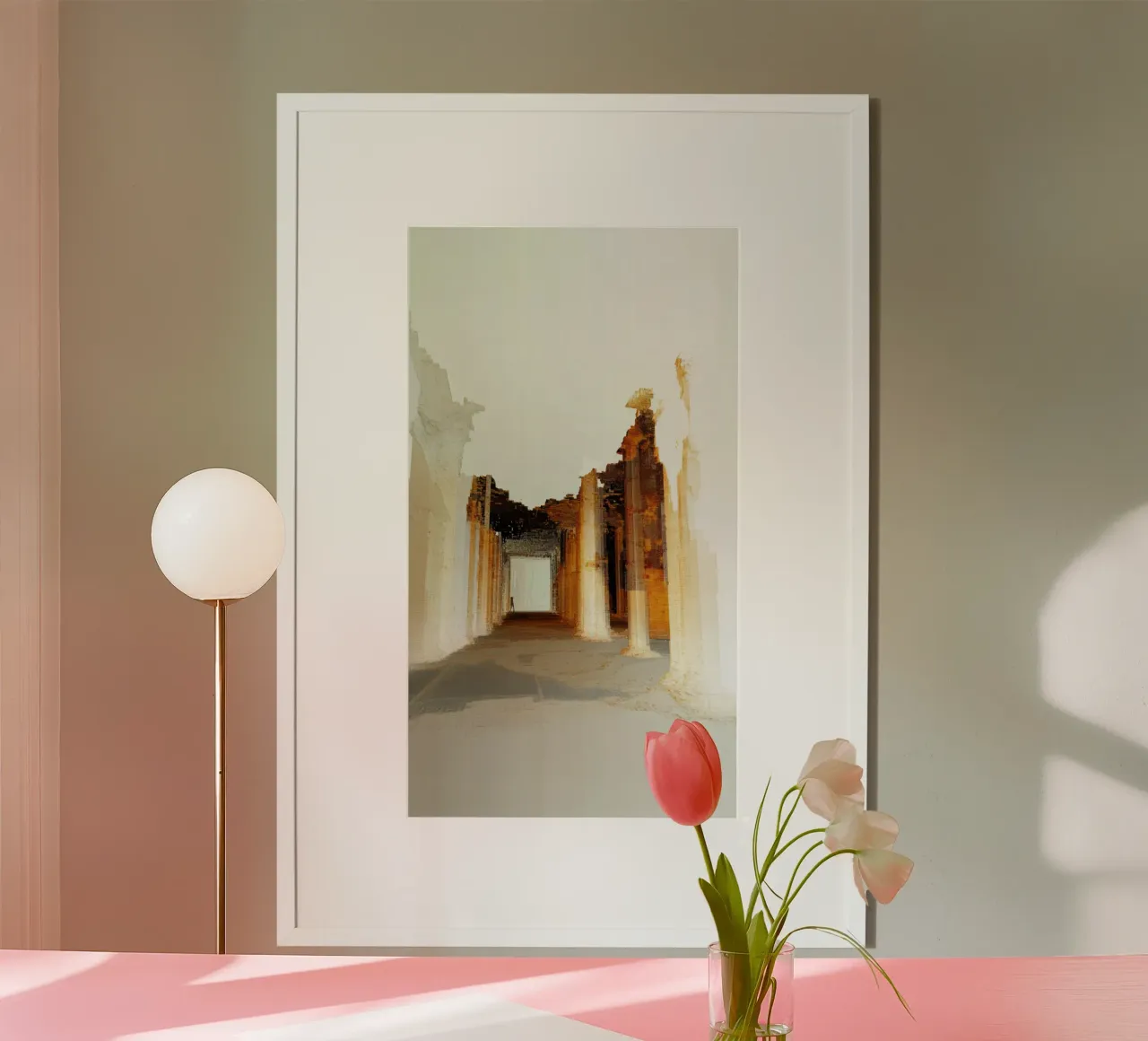 Echoes poster by Art Unleashed