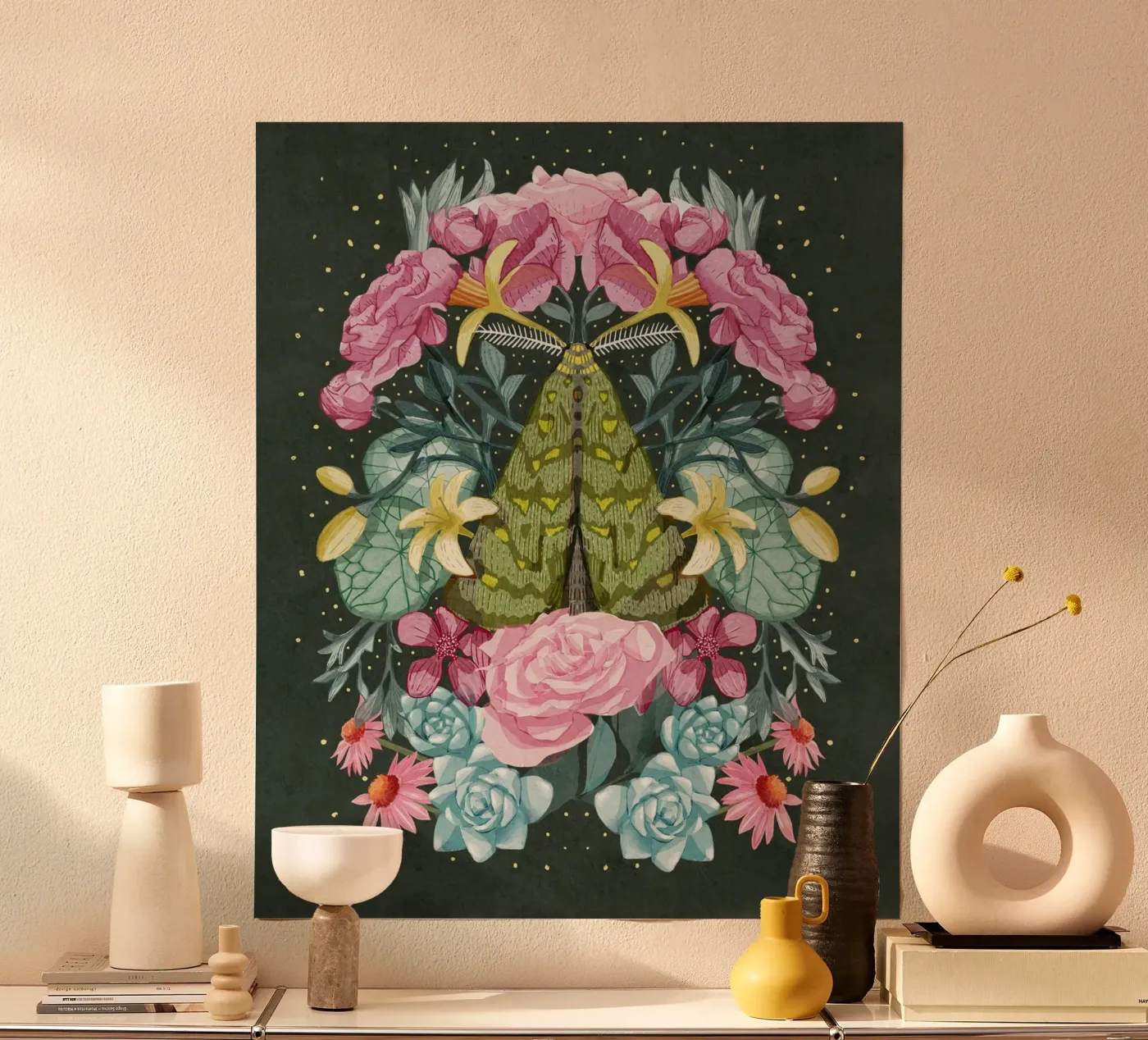 Night Pollinator poster by Pictufy Sun & Spirit