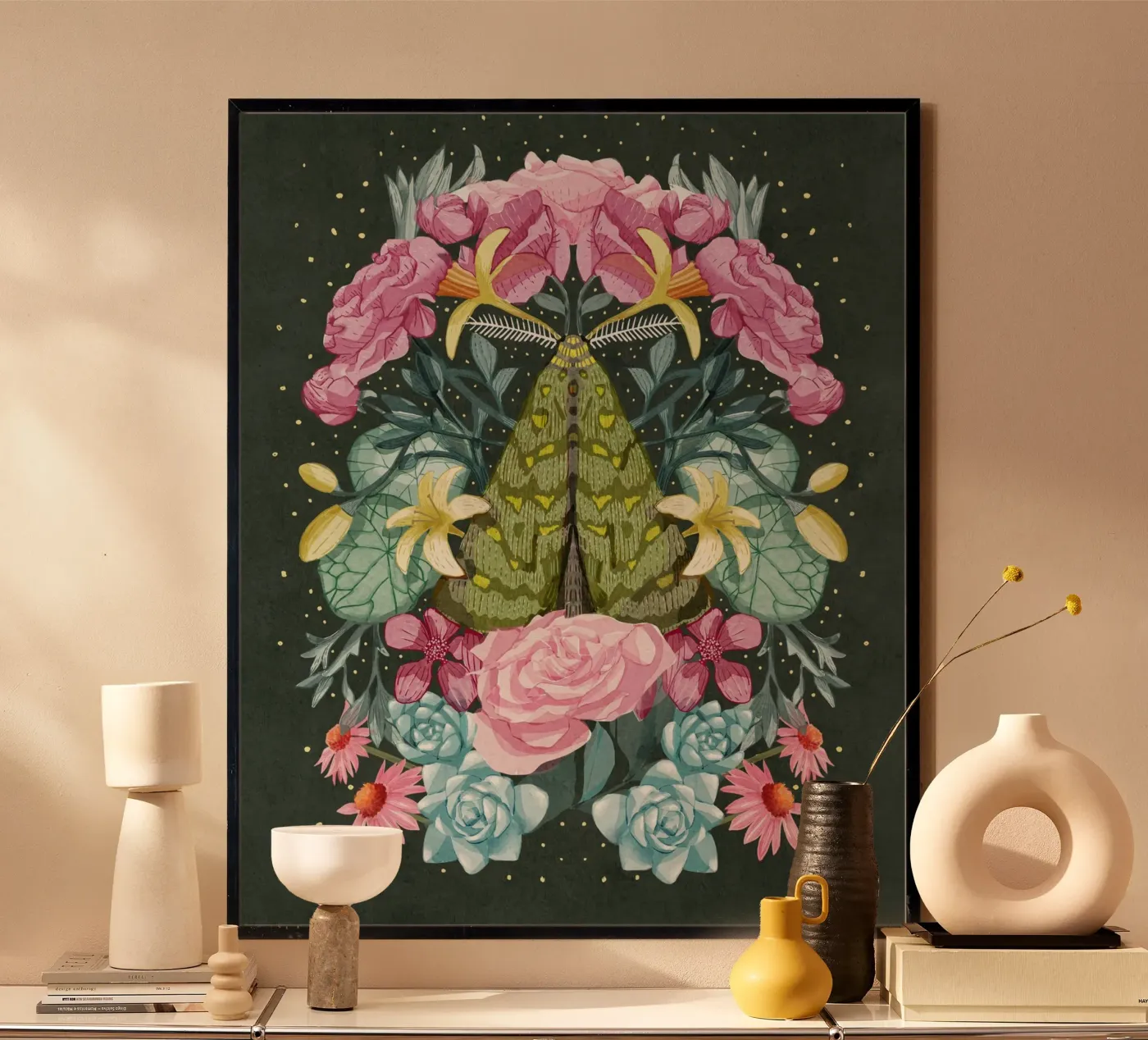 Night Pollinator poster by Pictufy Sun & Spirit