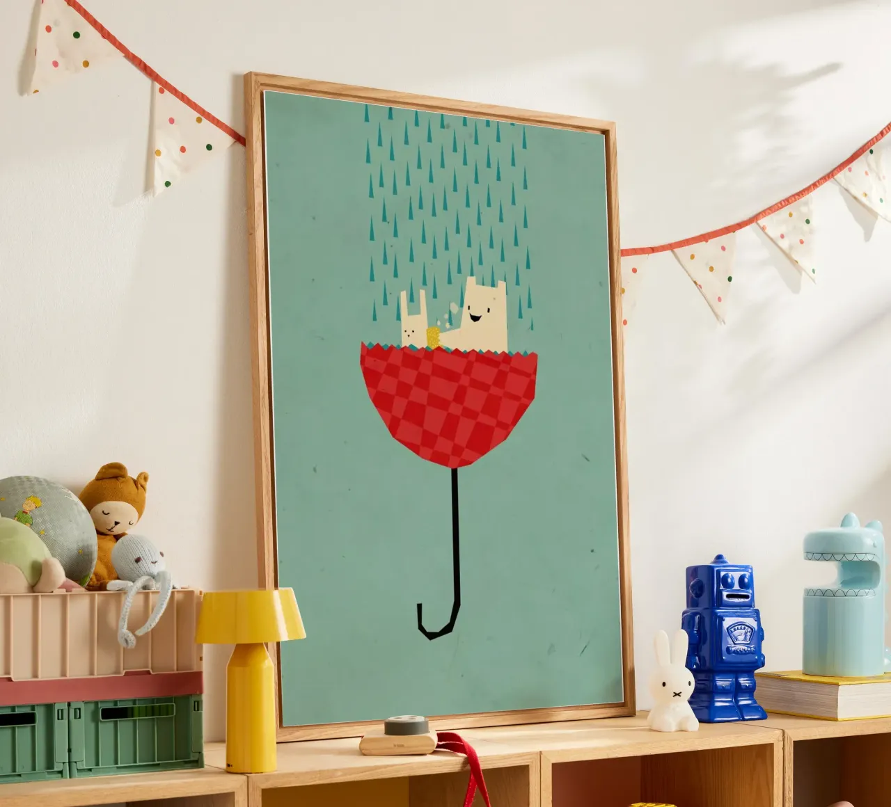 Umbrella bath time! plexiglass da Yetiland