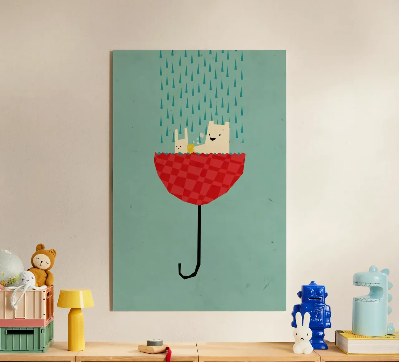 Umbrella bath time! plexiglass da Yetiland