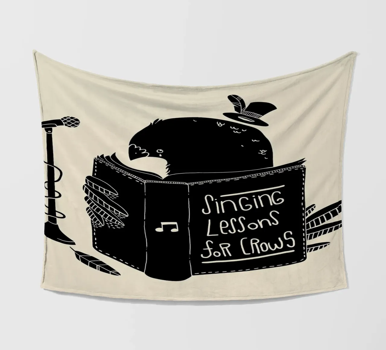 Singing Lessons for Crows coperta in pile da Tobe Fonseca