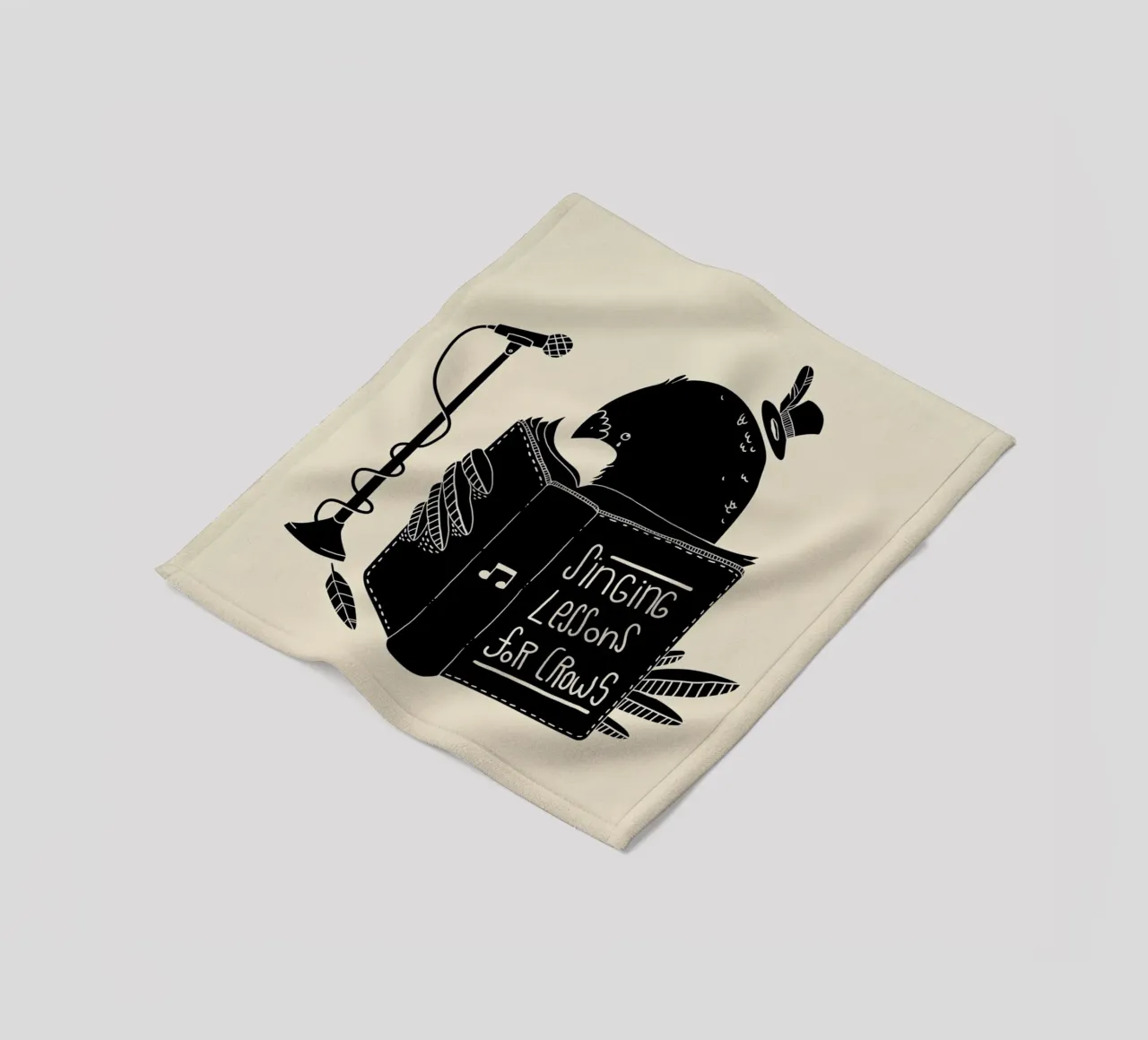 Singing Lessons for Crows coperta in pile da Tobe Fonseca