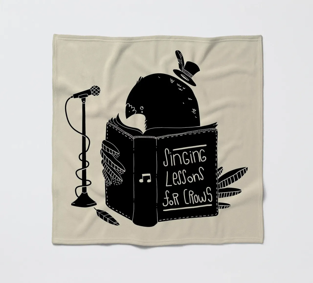 Singing Lessons for Crows coperta in pile da Tobe Fonseca