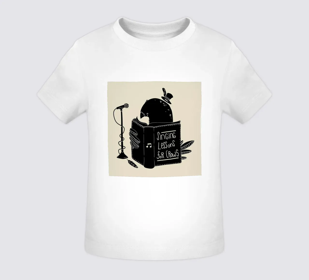 Singing Lessons for Crows maglietta neonato da Tobe Fonseca