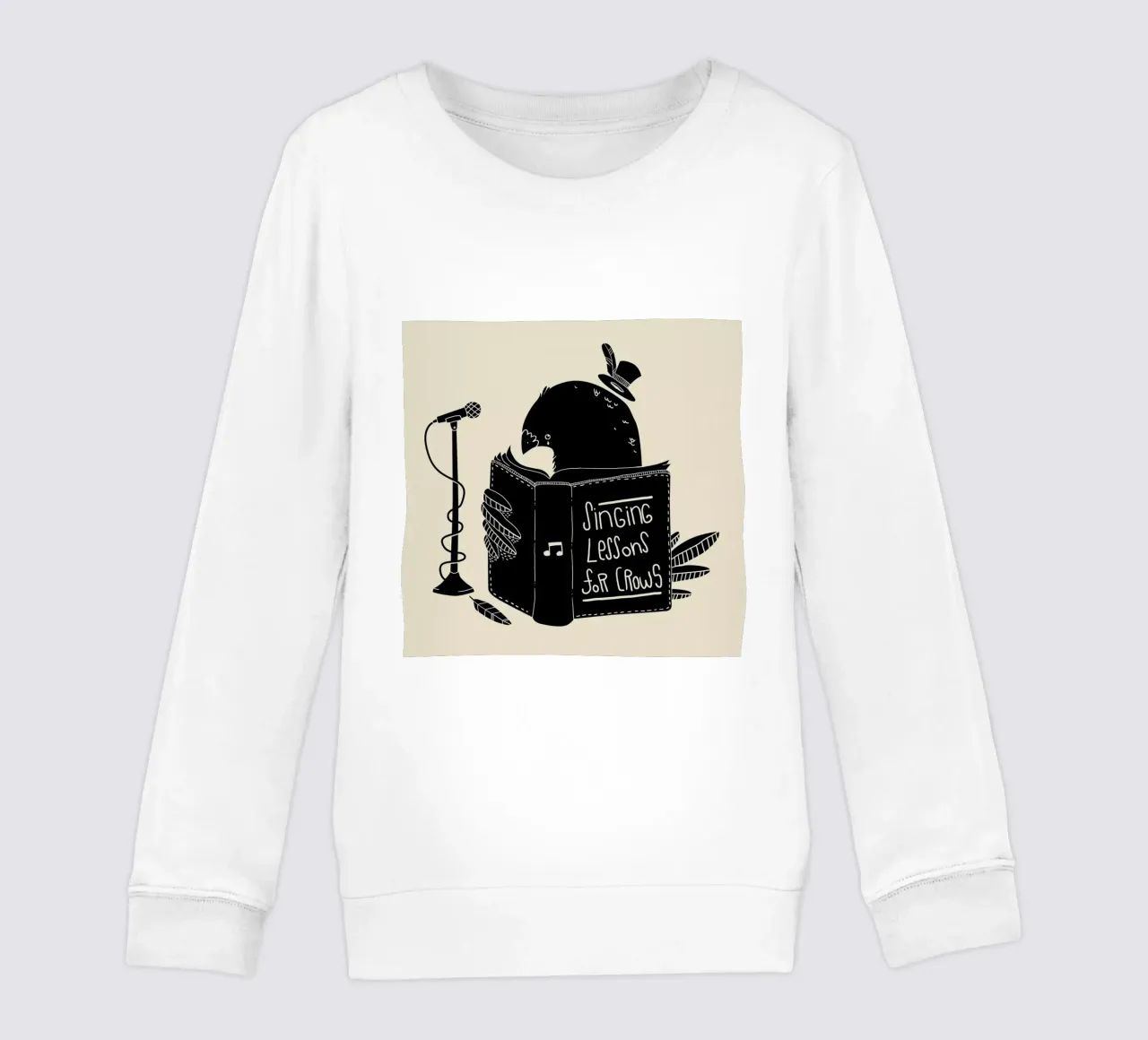 Singing Lessons for Crows felpa bambino da Tobe Fonseca