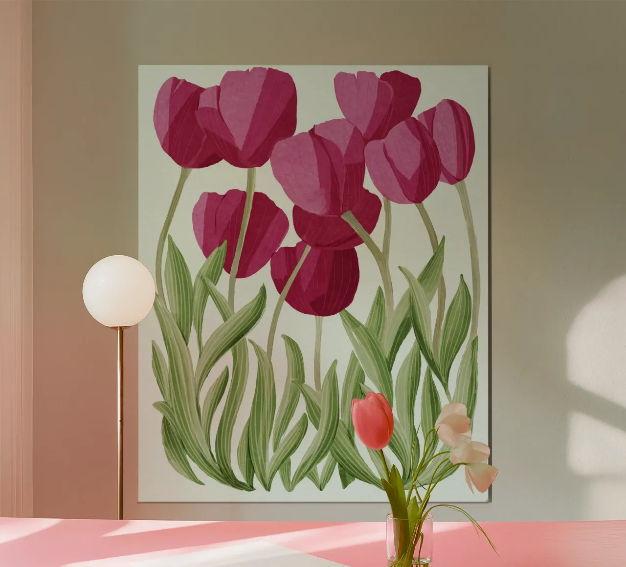 Tulipani carta hahnemühle da Pictufy Sun & Spirit
