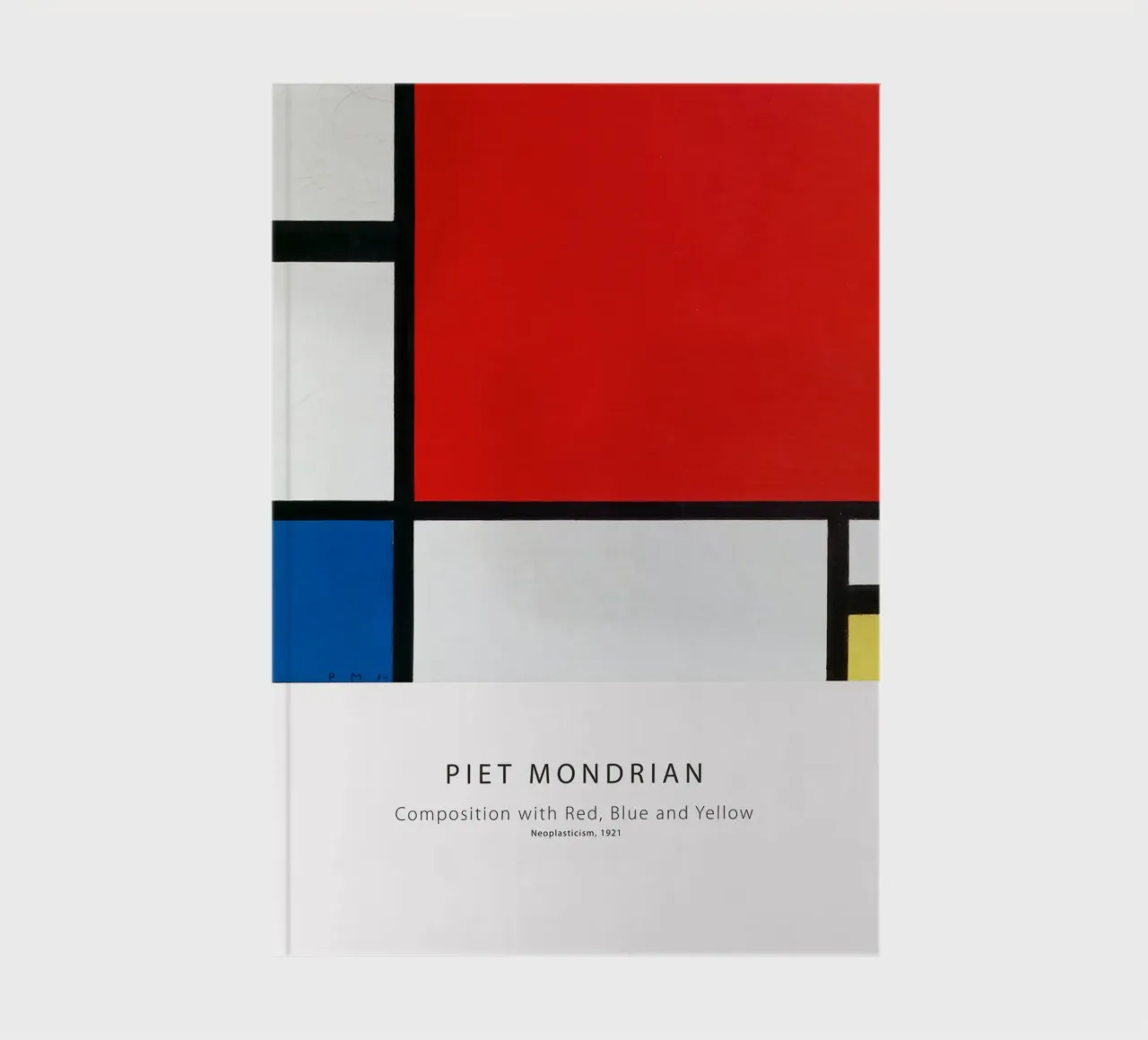 Piet Mondrian - Composition de rouge, bleu et jaune carnet de notes de Old Masters