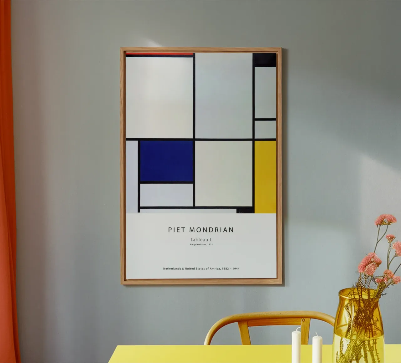 Piet Mondrian - Pittura I alluminio dibond da Old Masters
