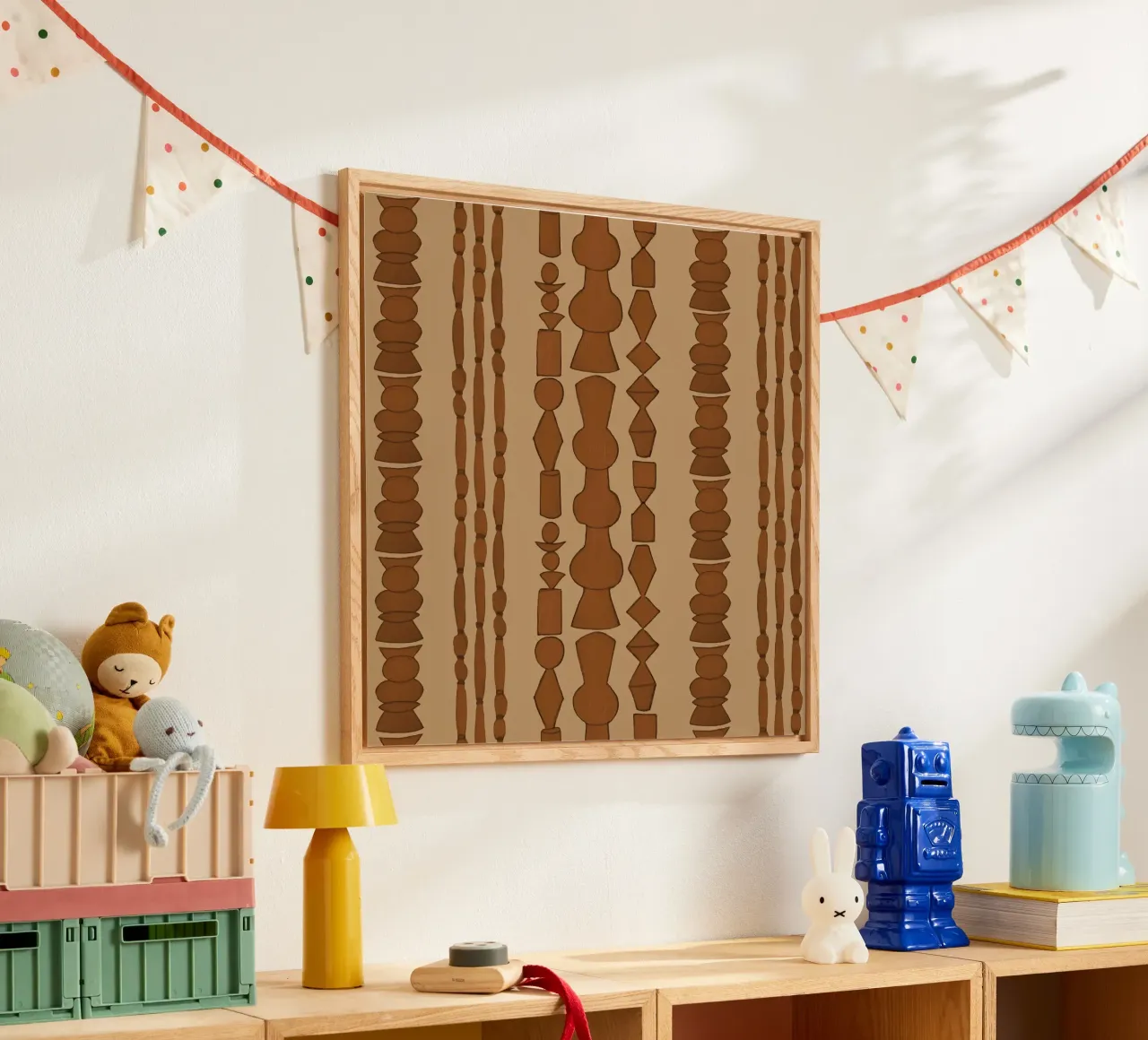 Heaps Sling brown plexiglass da Femke Zwaan