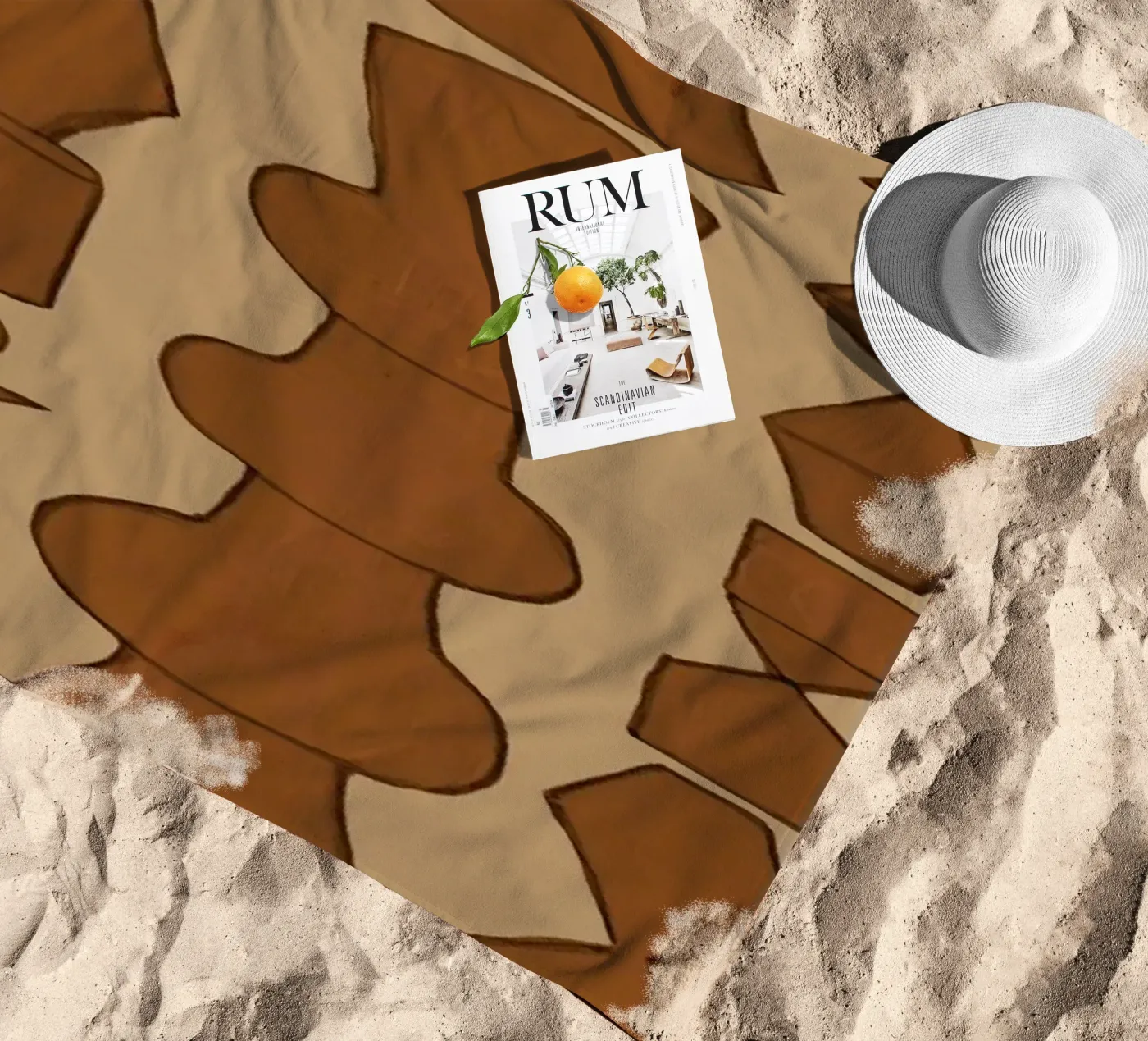 Heaps Sling brown telo mare da Femke Zwaan