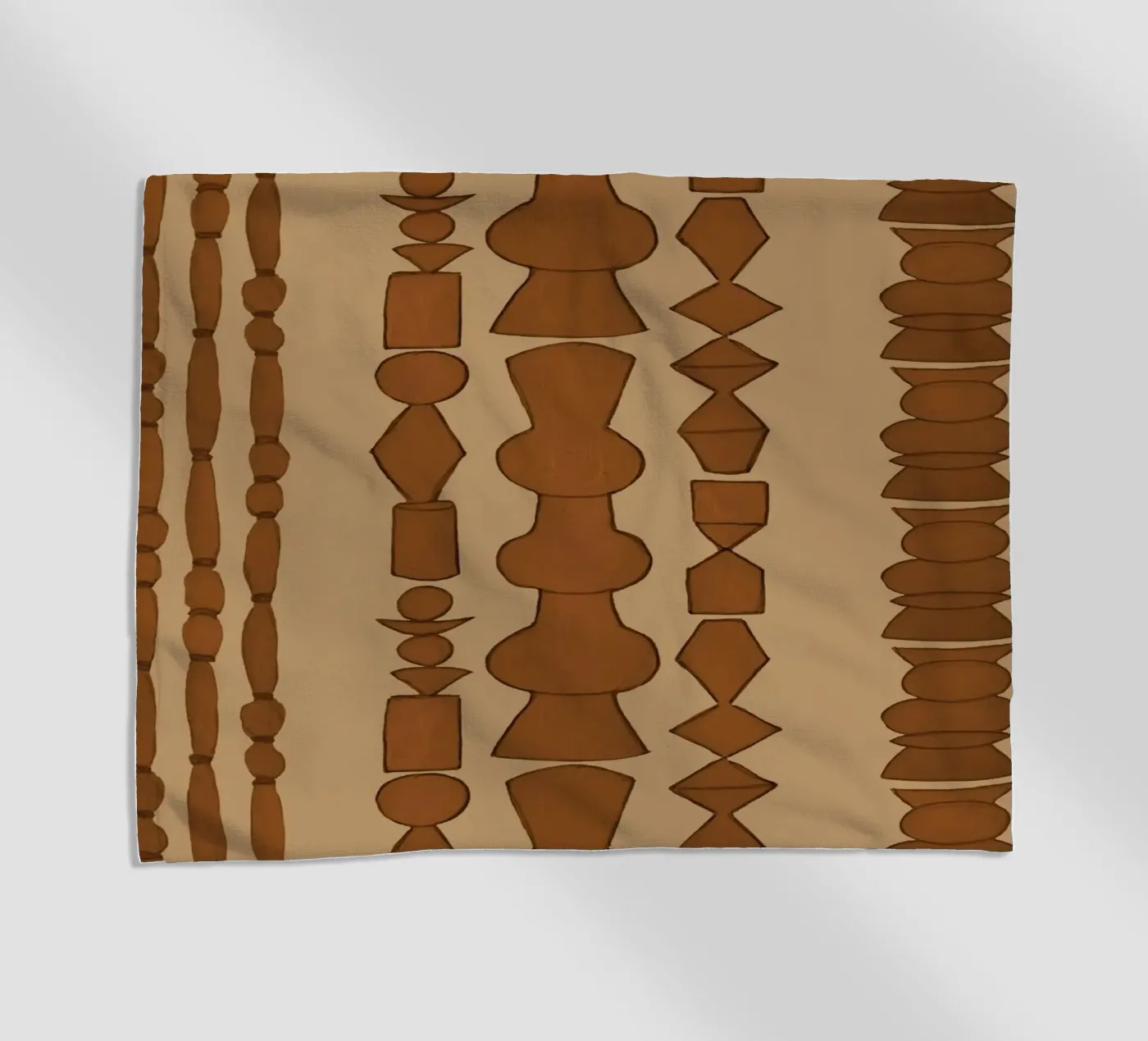 Heaps Sling brown telo mare da Femke Zwaan