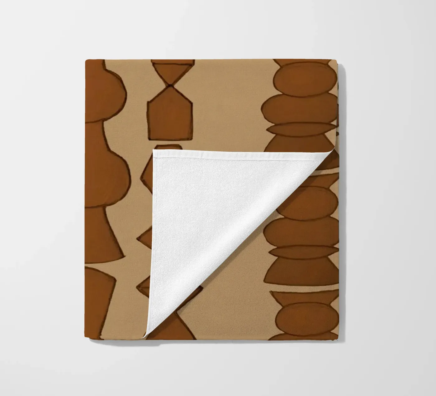 Heaps Sling brown telo mare da Femke Zwaan