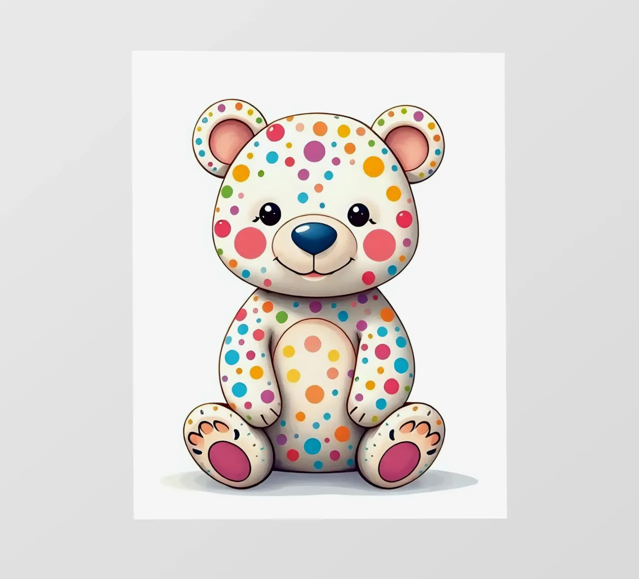 Orso_5 telo in pvc da Tierisch bunt by LK