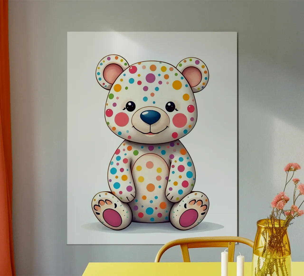 Orso_5 poster da Tierisch bunt by LK