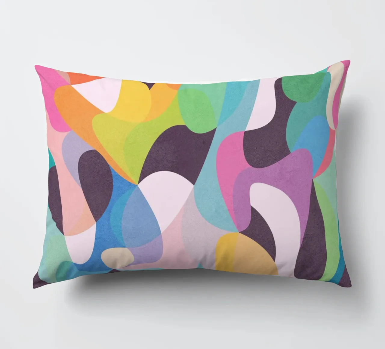 Abstract Green cuscino da lovely lines