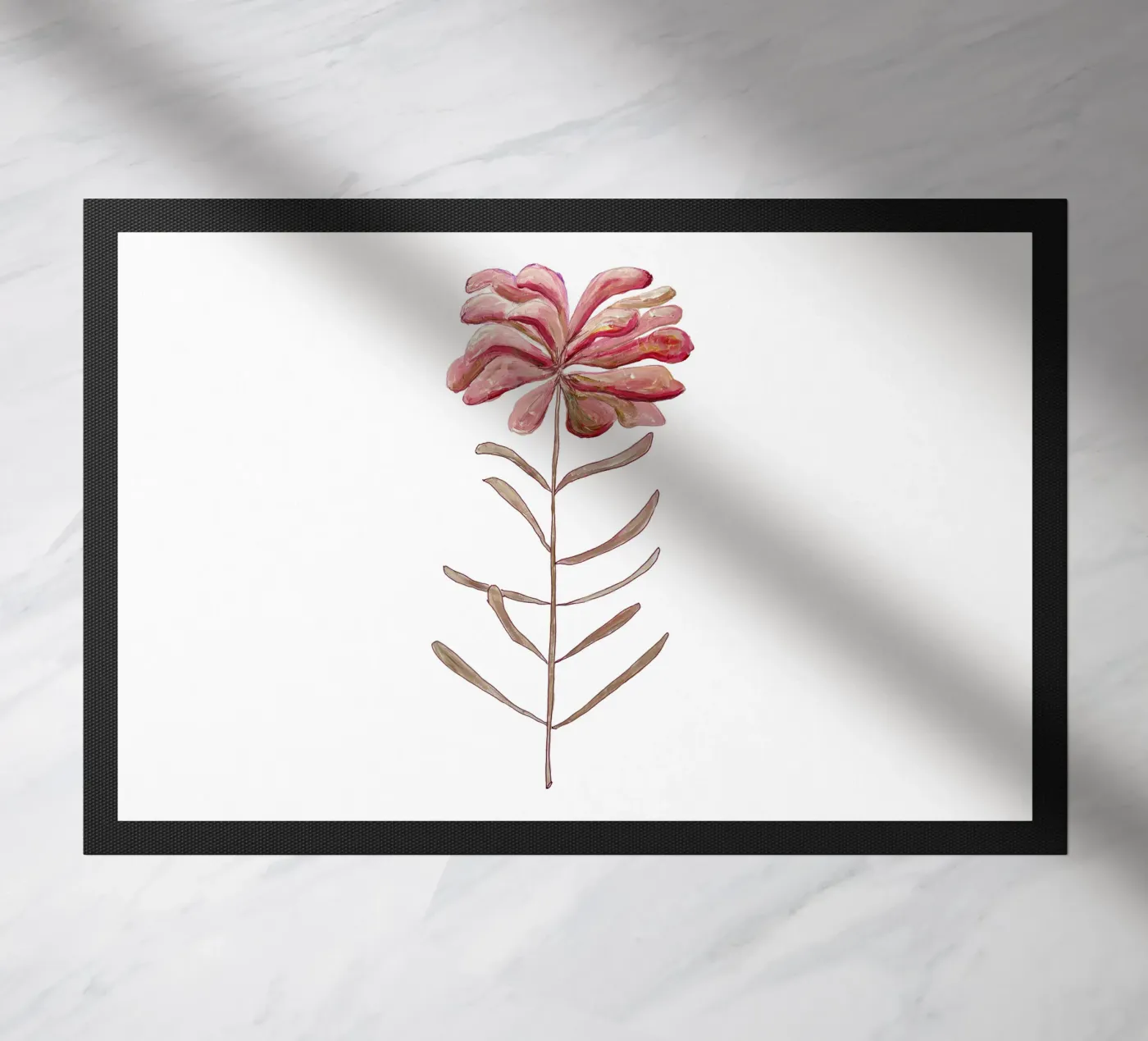 Fiore rosa zerbino da Femke Zwaan