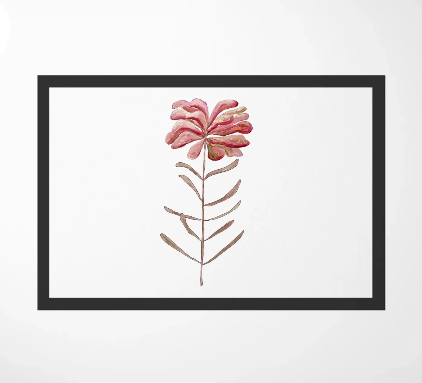 Fiore rosa zerbino da Femke Zwaan