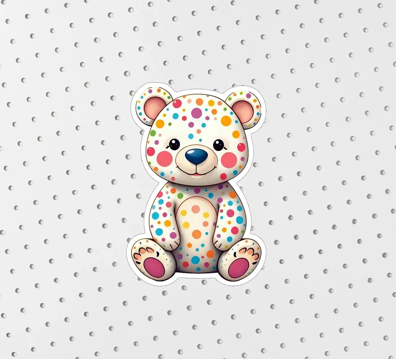 Bear_5a sticker by Tierisch bunt by LK